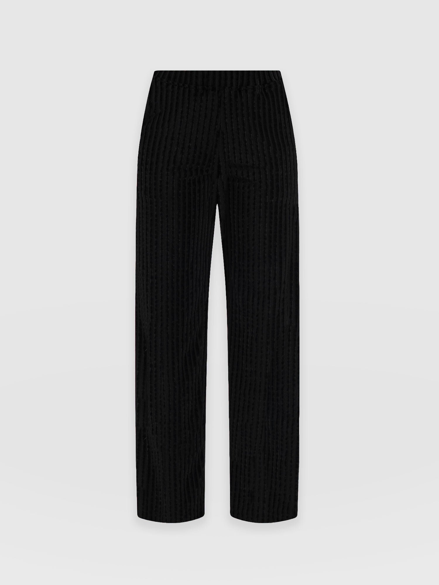 Apartment Pant Navy Stripe Velvet - Women's Trousers | Saint + Sofia® EU